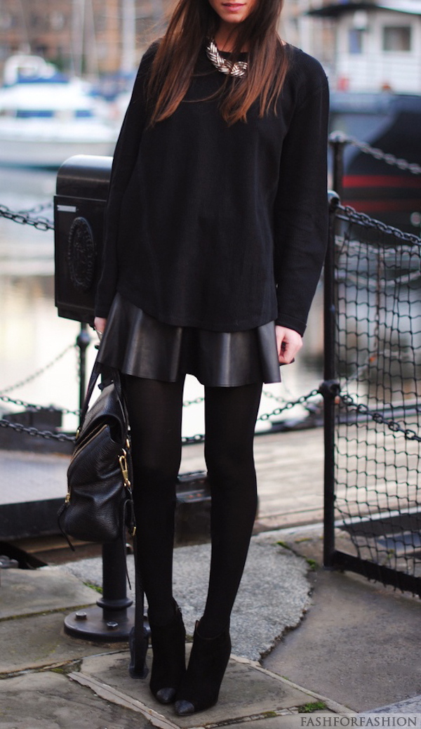 all black everything outfit