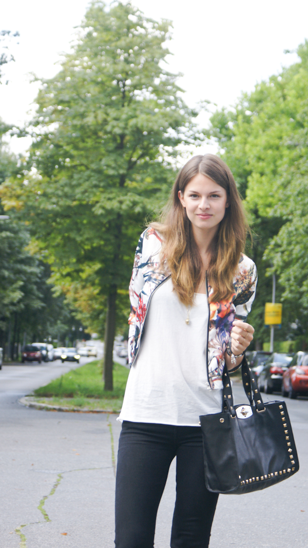 Flower Bomber Jacket