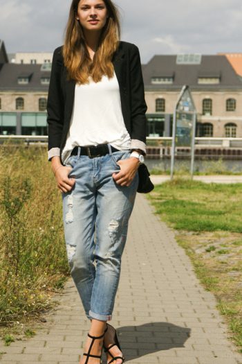 4 Days 4 Ways: How to wear Boyfriend Jeans #4