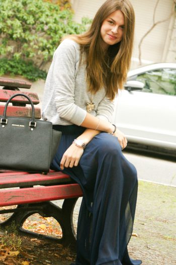 4 Days 4 Ways: How to wear a maxiskirt #1