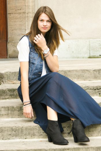 4 Days 4 Ways: How to wear a maxiskirt #4