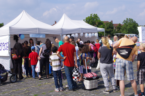 K-Shirt auf der Kids Parade