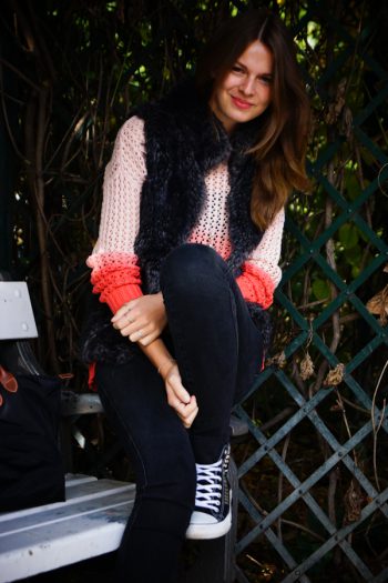 4 Days 4 Ways: How to wear a fur vest #1