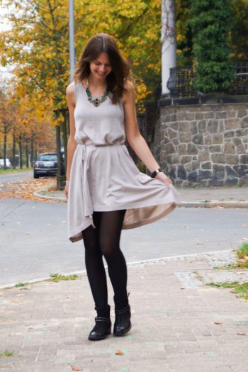 Herbstfeeling und ein Kleid