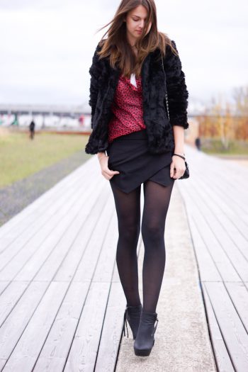 4 Days 4 Ways: How to wear a Skort in Winter #2