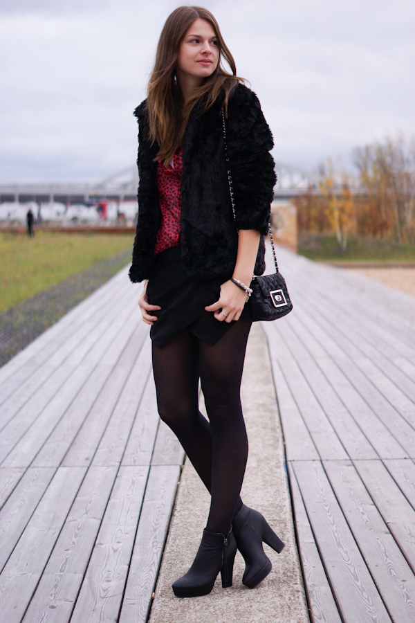 4 Days 4 Ways: How to wear a skort in Winter 2