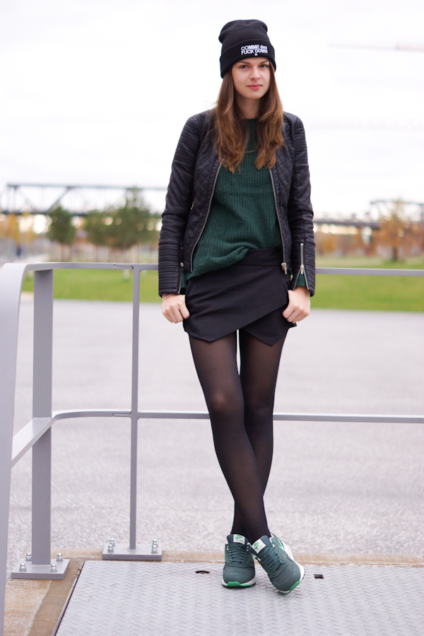 4 Days 4 Ways: How to wear a Skort in Winter #3