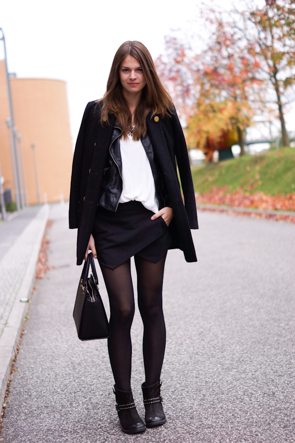 4 Days 4 Ways: How to wear a Skort in Winter 4