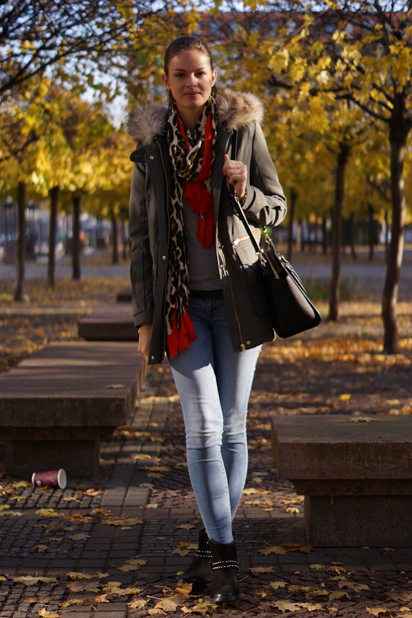 Leopard Scarf