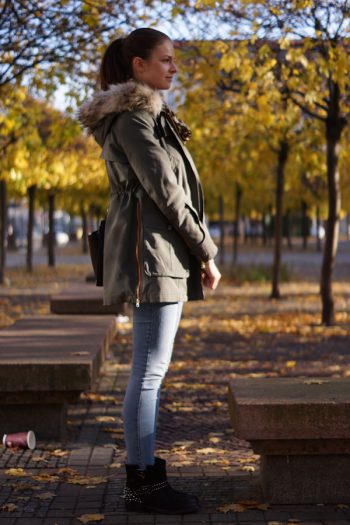 Roter Reißverschluss