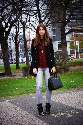 Schlangenmuster Shirt