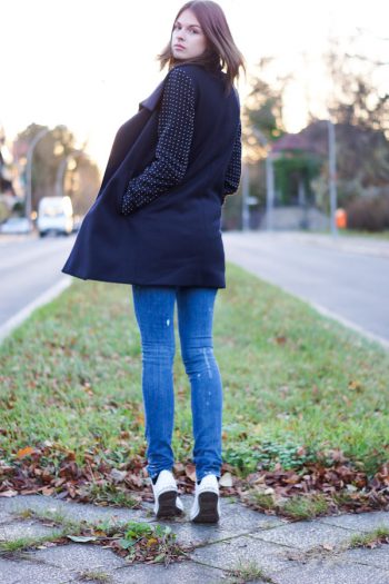 Farbtupfer auf meiner J Brand Jeans