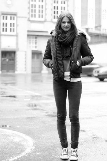 Schwarz Weiß Outfit