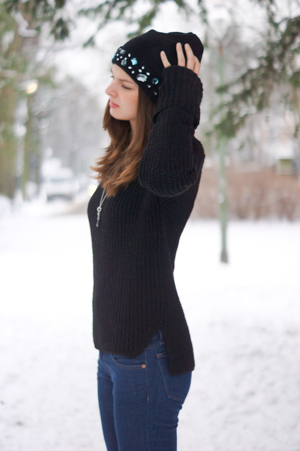 bejeweled beanie