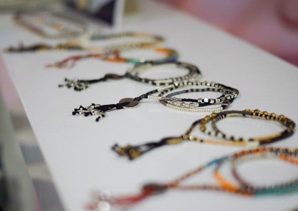 kim&zozi necklaces in a fashion blog