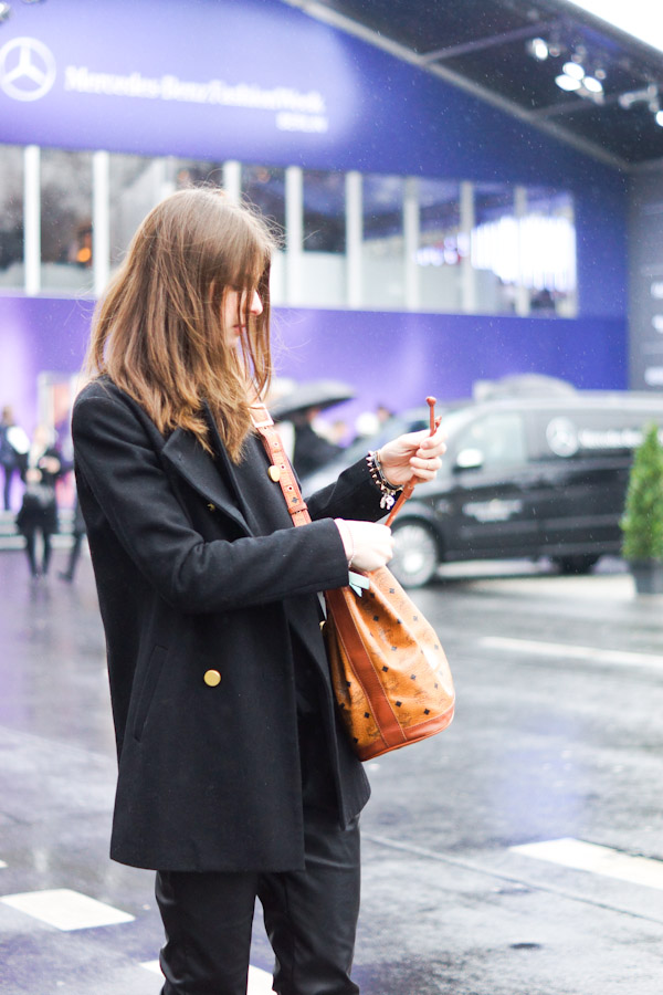 Jacky auf der Fashion Week Berlin