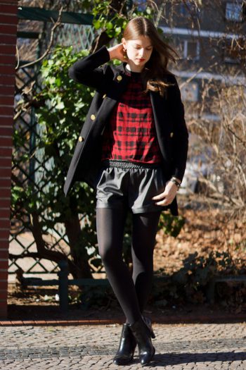 Leather Shorts