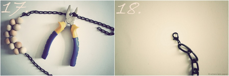 DIY Wooden Statement Necklace
