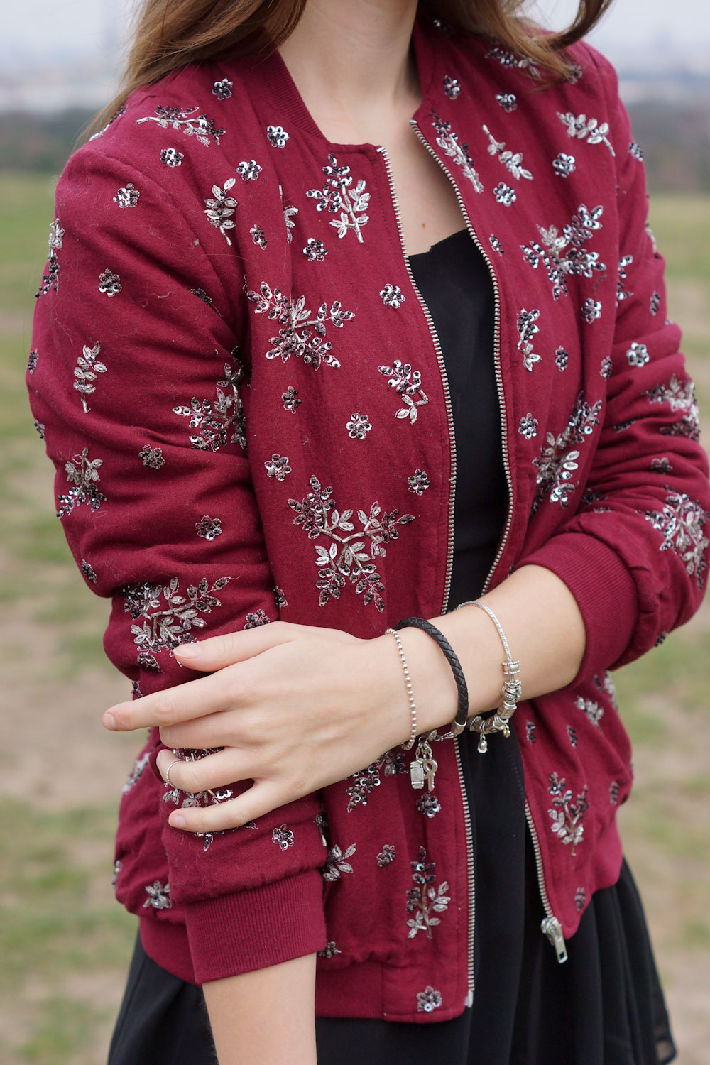 Dress + Bomber Jacket