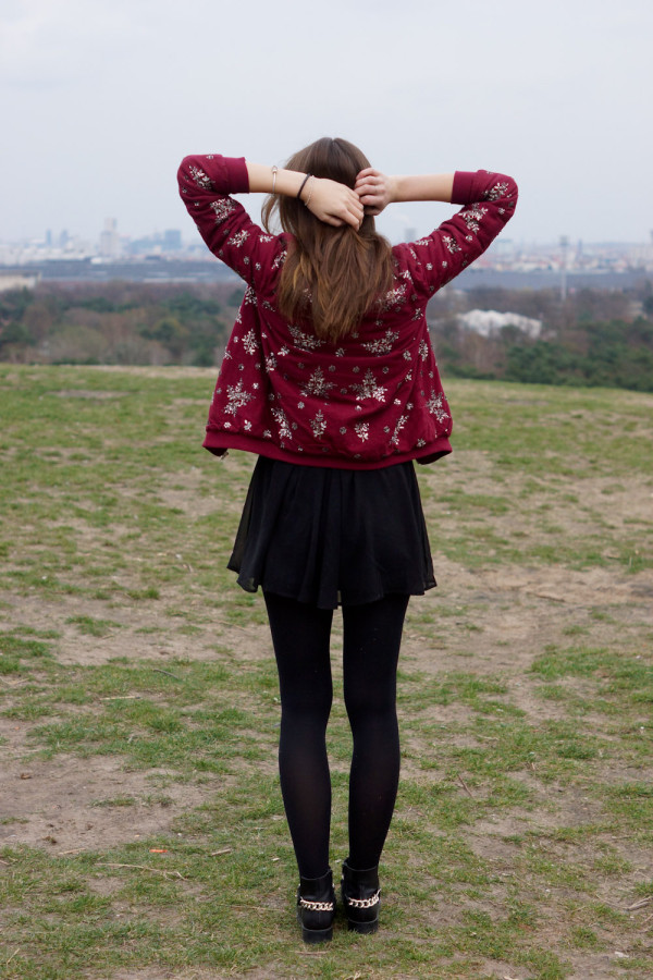 Mode Blog Shooting mit Ausblick über Berlin