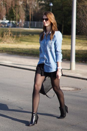 Zieh einfach ein Shirt über das Kleid