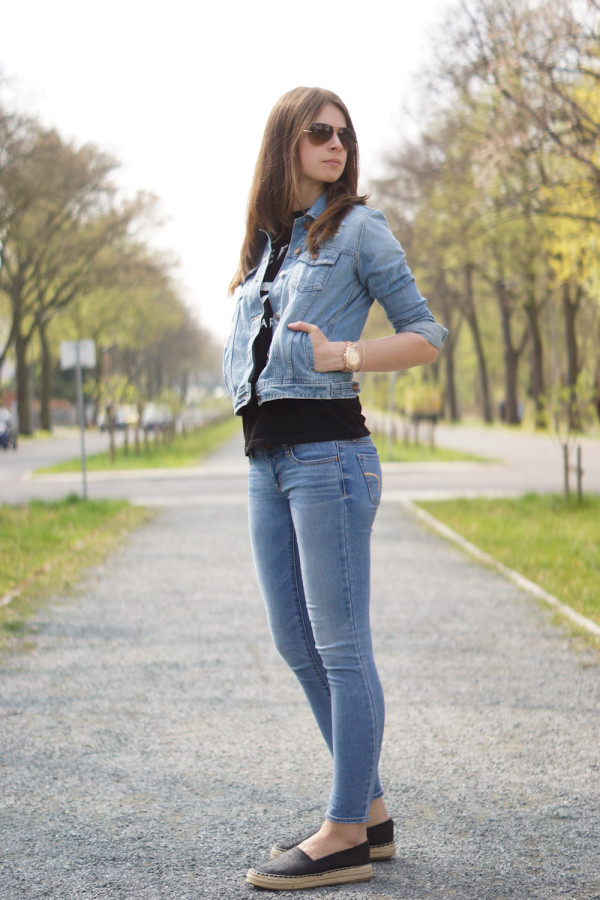 4 Days 4 Ways: How to wear a Denim Jacket 4