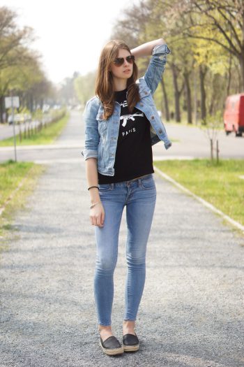 4 Days 4 Ways: How to wear a Denim Jacket #4