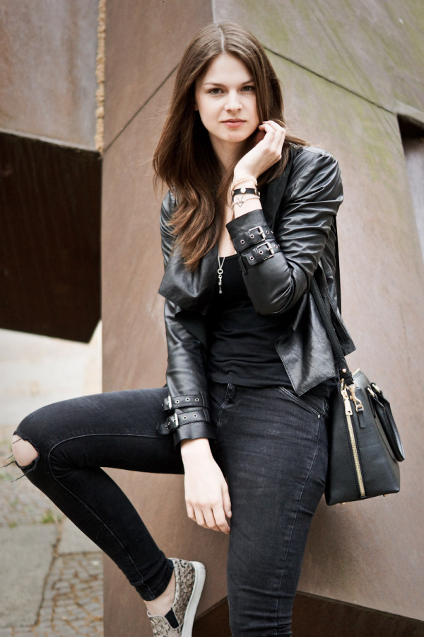 Pepe Jeans Leather Jacket