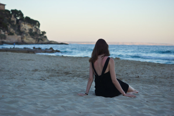 Sonnenuntergang am Strand