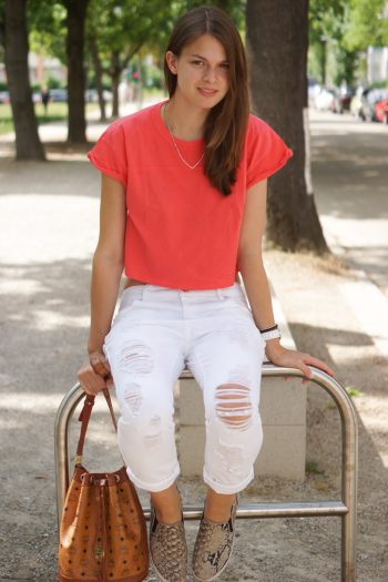 4 Days 4 Ways: How to wear a Boyfriend Jeans Summer Edition #1