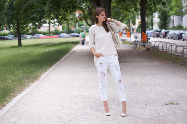 How to wear a boyfriend jeans