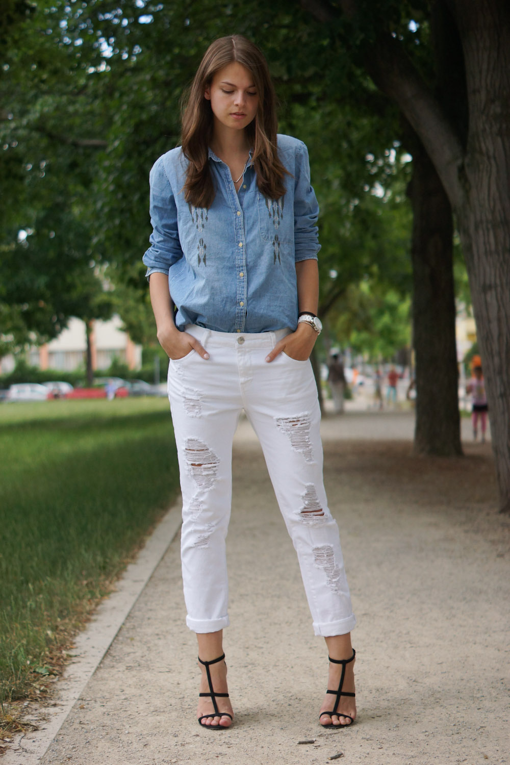 4 Days 4 Ways How to wear a Boyfriend Jeans Summer Edition 4