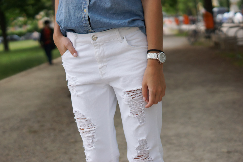 4 Days 4 Ways How to wear a Boyfriend Jeans Summer Edition 4