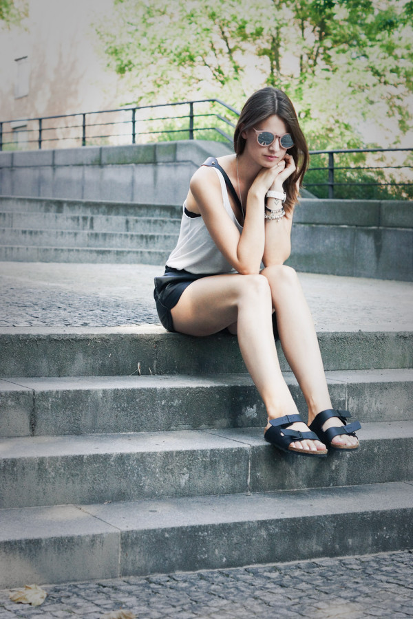 Black and White Outfit