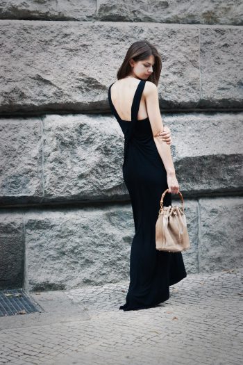 Another Black Maxidress