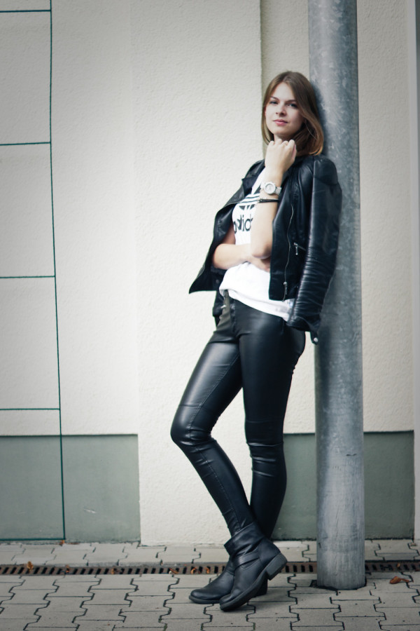 H&M Leather Pants