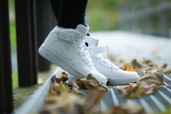 how to wear air force 1 high tops