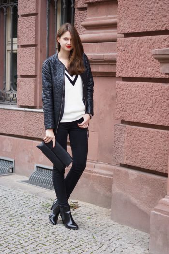 Schwarz, Weiß und ein Touch Rot