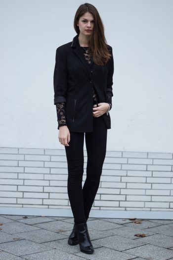 Festliches Outfit: Lace Details