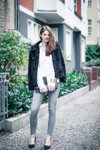 Festliches Outfit: Weißes Hemd