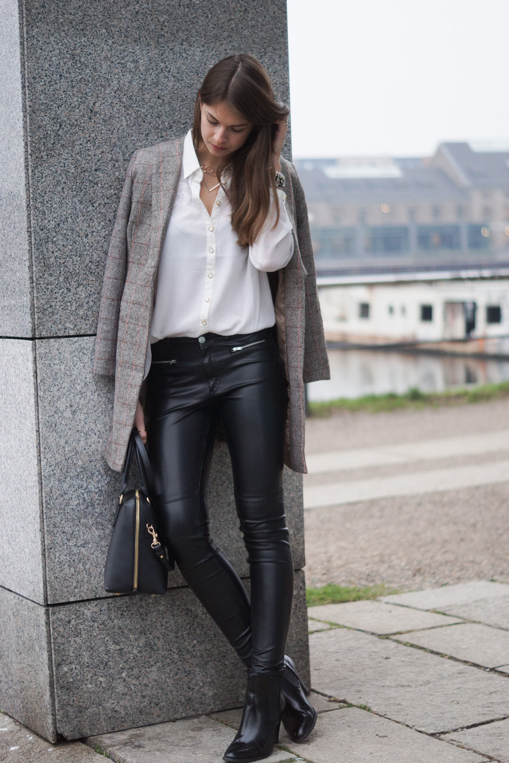 H&M Leather Pants