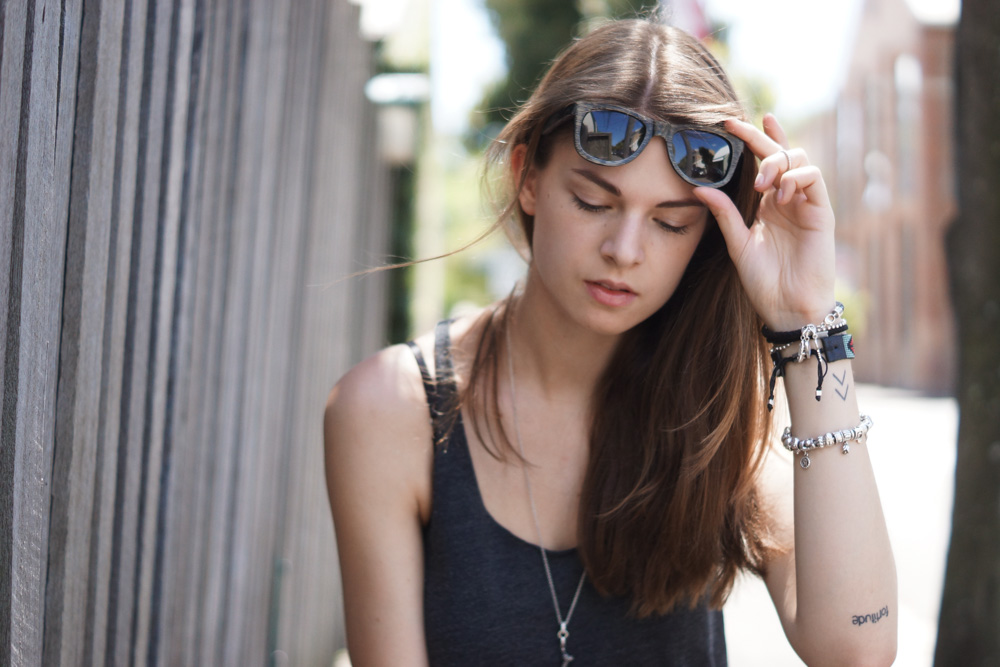 Girl with tattoos