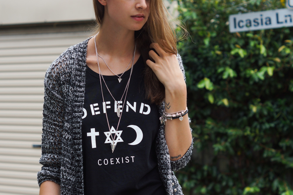 Coexist Tank Top