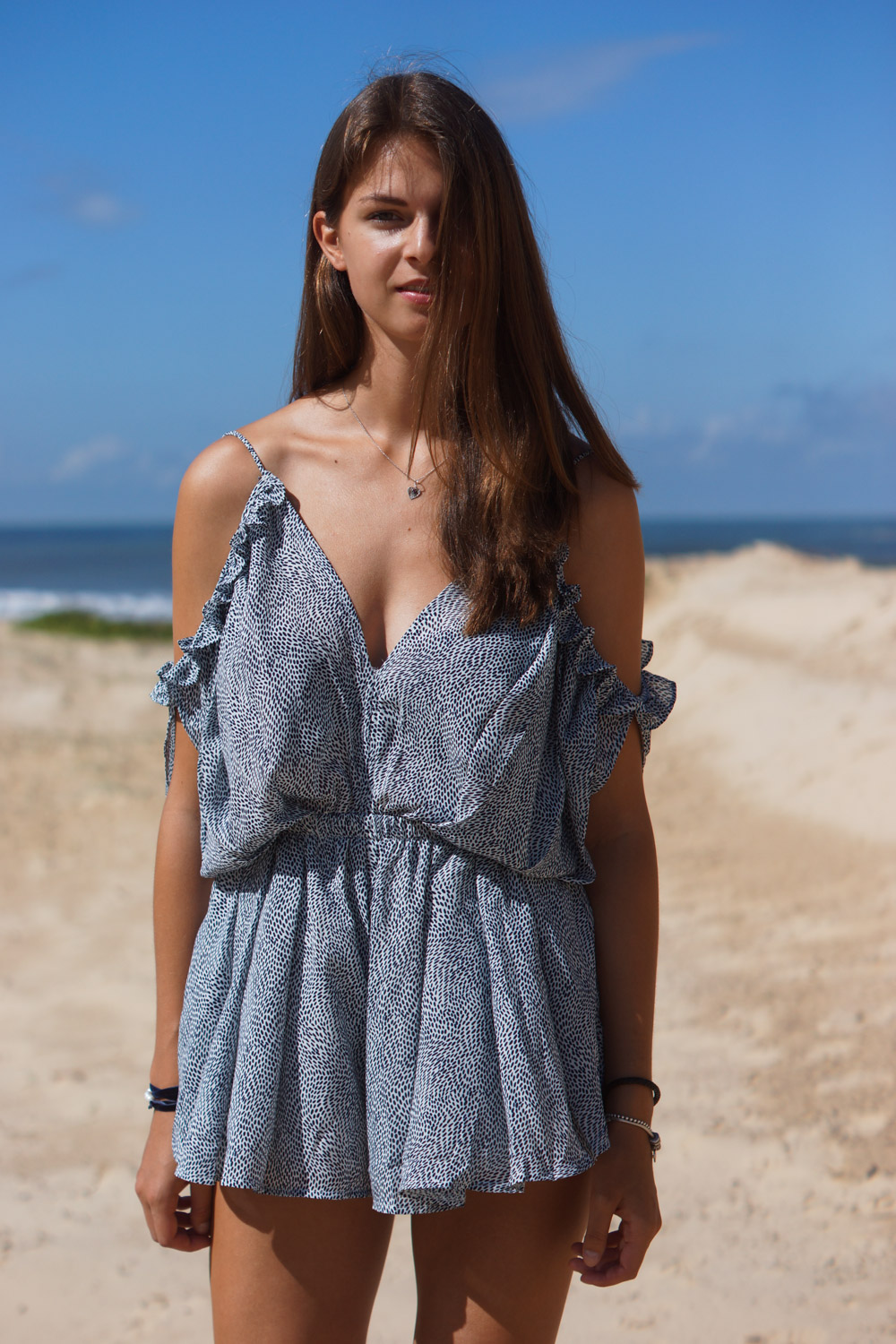 Blue Playsuit