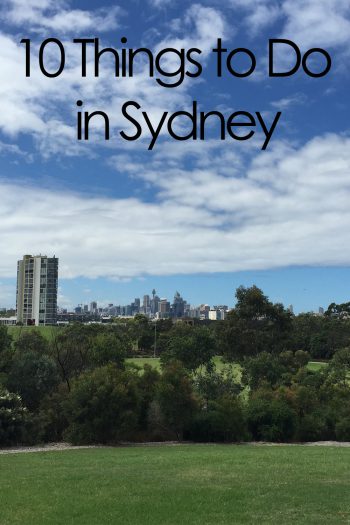 10 Things to Do in Sydney