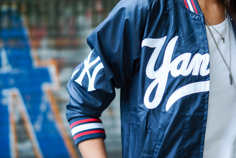 Victor Embezzle Petition Yankees Jacket from Majestic Athletic