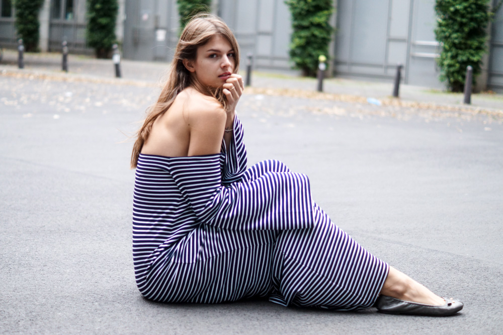 Striped Maxi Dress