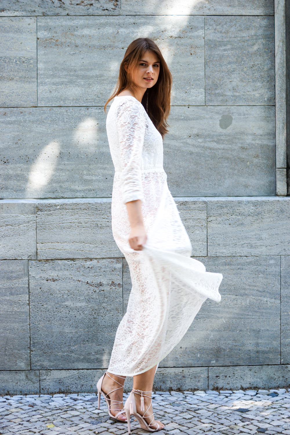 Long Lace Cardigan