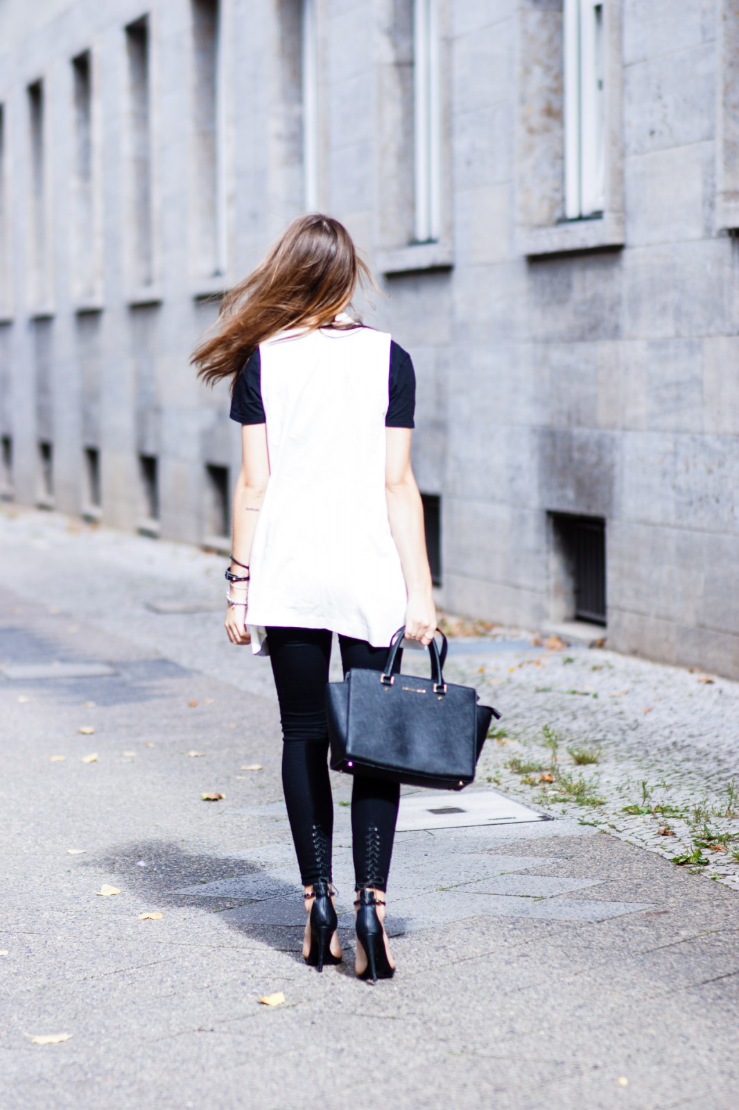 White Blazer Vest