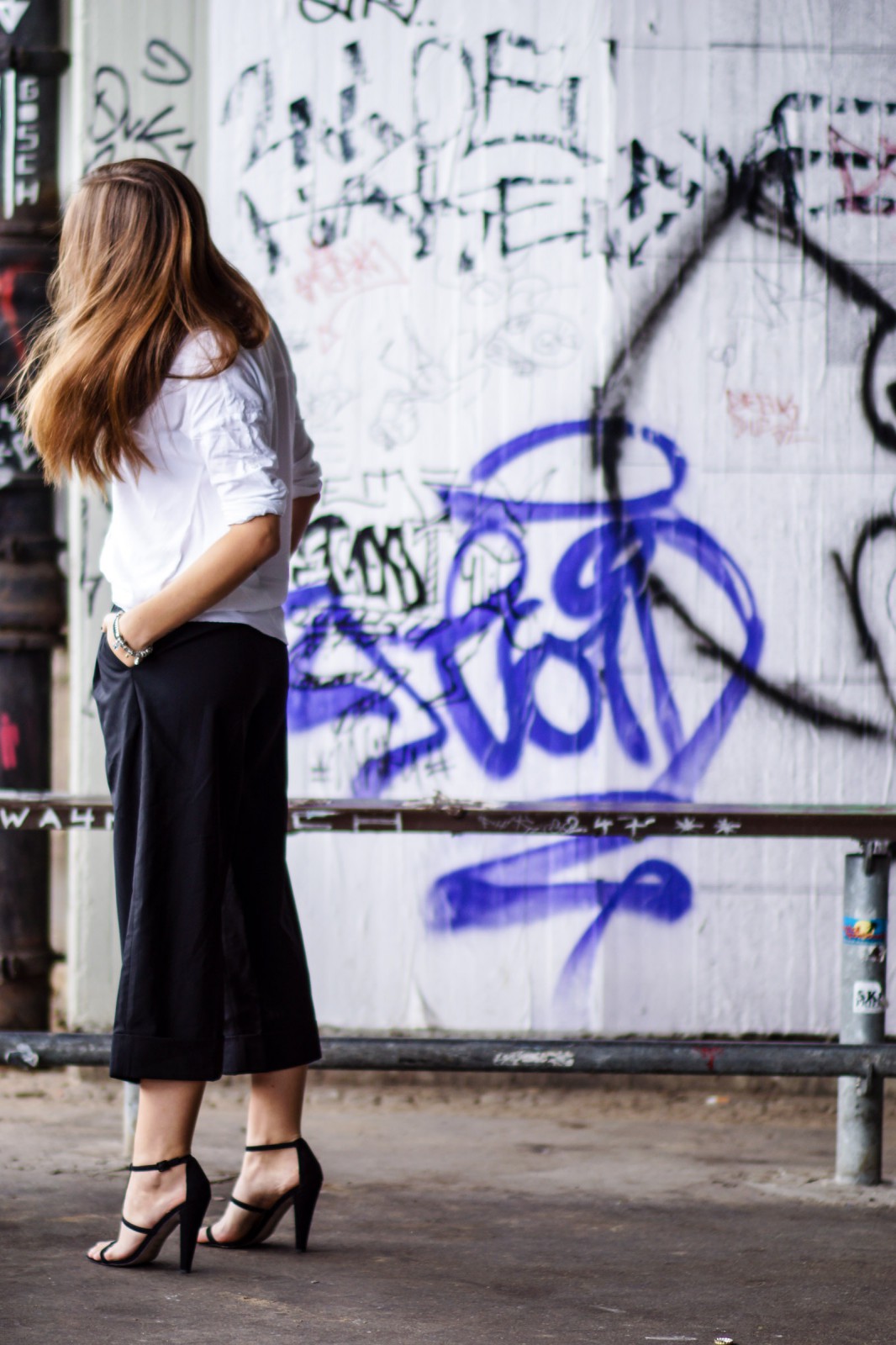 black culottes